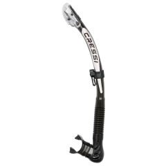 Cressi Alpha Ultra Dry Şnorkel BLACK-WHITE