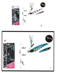 Hayabusa EX 450 Jigging  Sabiki 60gr Light Jig Suni Yem