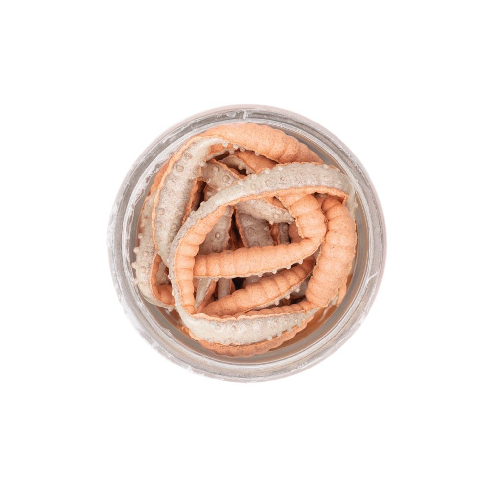 Berkley Powerbait Honey Worms Sahte Kurt ORANGE PEARL - 2.5CM