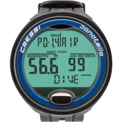 Cressi Donatello Diving Computer BLACK - BLUE