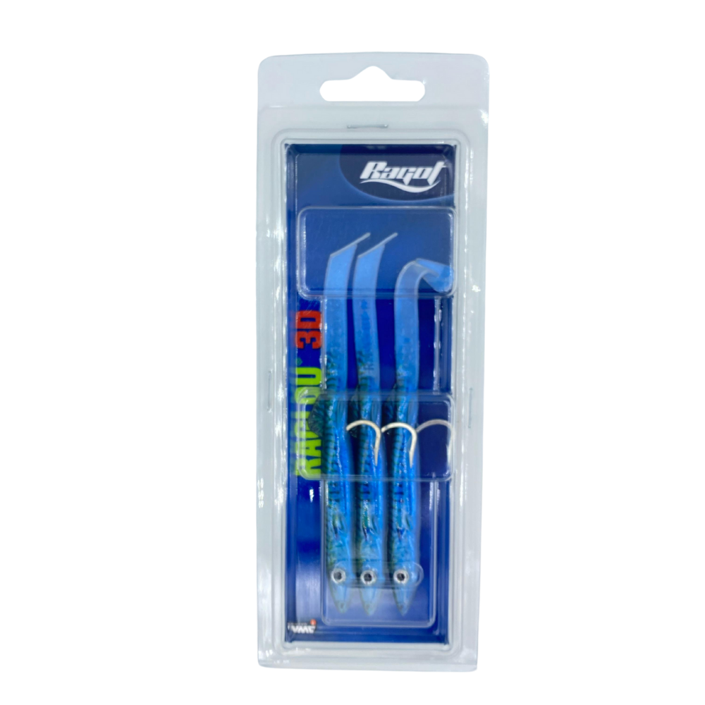 Ragot Raglou 3D Silikon Balık GM - 65MM - 3LÜ