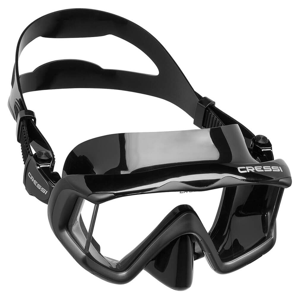 Cressi Liberty Triside Dalış Maskesi BLACK - BLACK