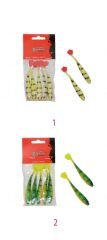Captain 3566 Pencil Duck 9cm Levrek Silikonu 5li Paket Suni Yem