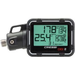 Cressi Digi 2 Dijital Dalış Konsolu BLACK