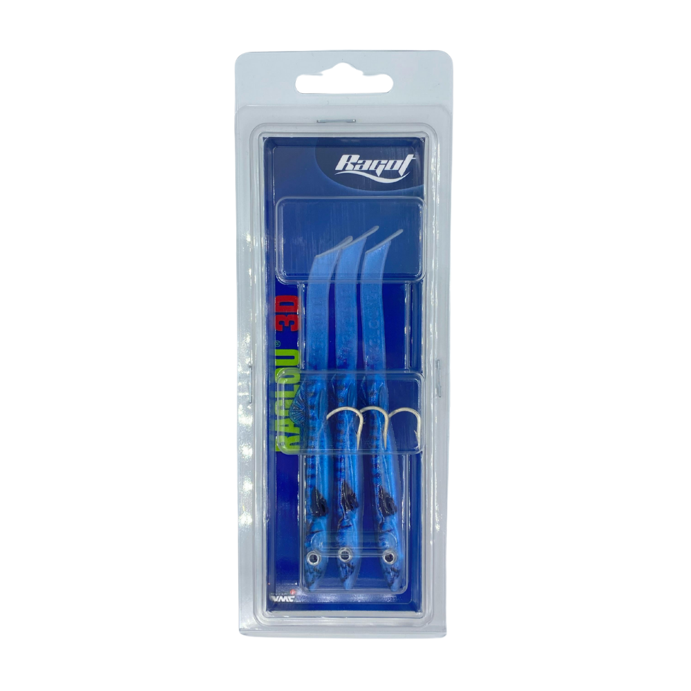 Ragot Raglou 3D Silikon Balık BM - 85MM - 3LÜ