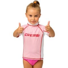 Cressi Rash Guard Junior Girl Kısa Kollu T-Shirt