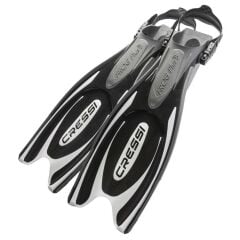Cressi Frog Plus Dalış Paleti BLACK-SILVER - NO:35-38