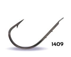 Youvella 1409 Kısa Pala Tırnaklı Olta İğnesi 100lü Kutu Black Nikel