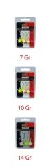 Captain Jig Head Bastet 4lü Mix Set Kesik Kafa Jig Head