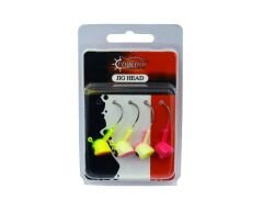 Captain Jig Head Bastet 4lü Mix Set Kesik Kafa Jig Head Standart - 7 GR
