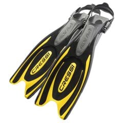 Cressi Frog Plus Dalış Paleti BLACK-YELLOW - NO:38-41