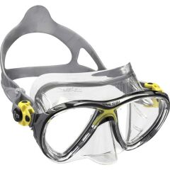 Cressi Big Eyes Evolution Crystal Dalış Maskesi CLEAR-YELLOW