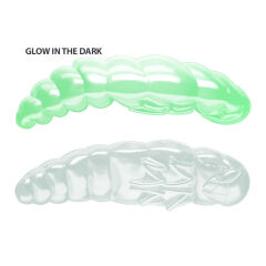 Libra Lures Largo Garlic Suni Yem 000 - GLOW UV GREEN - 35MM