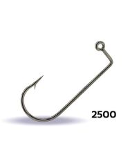 Youvella 2500 Jig Head İğnesi Delikli Uzun 100lü Kutu Nikel