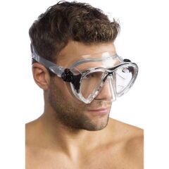 Cressi Big Eyes Evolution Crystal Dalış Maskesi CLEAR-BLACK