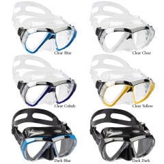 Cressi Big Eyes Dalış Maskesi CLEAR-BLUE