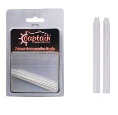 Captain 7629 Transparan Tüp 5gr Cristal Stick 2li Set