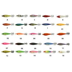 Captain 3007 Kalamar Zokası 6cm Metsuki Squid