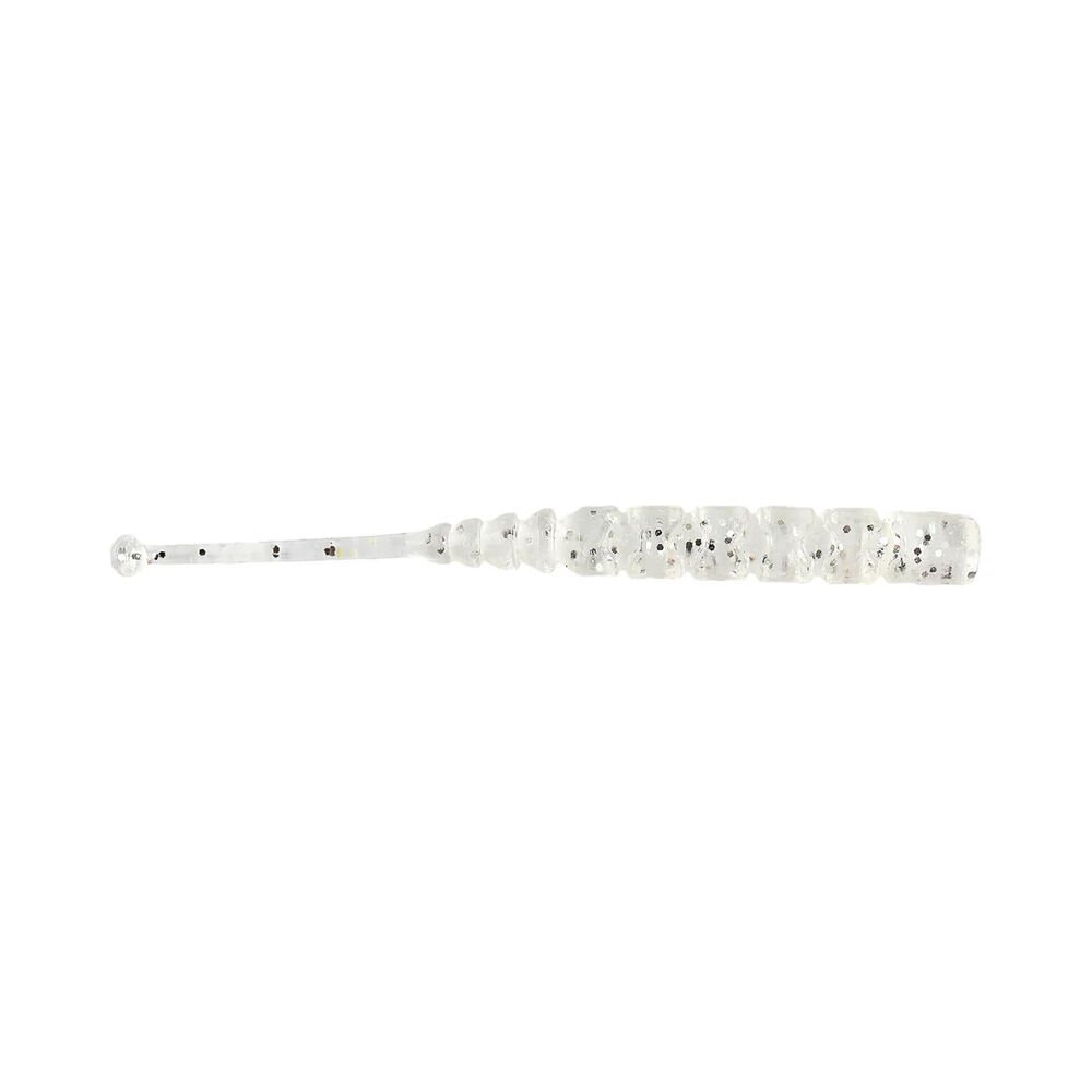 Mustad Aji Worm Ball Tail Silikon Kurt 009 - LUMINOUS SLVR GLIT - 5CM - 12Lİ