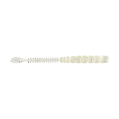 Mustad Aji Beaver Tail Silikon Kurt 010 - UV CLEAR RED GLIT - 64MM - 12Lİ