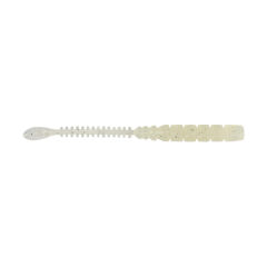 Mustad Aji Beaver Tail Silikon Kurt 010 - UV CLEAR RED GLIT - 64MM - 12Lİ