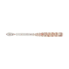 Mustad Aji Beaver Tail Silikon Kurt 010 - UV CLEAR RED GLIT - 64MM - 12Lİ