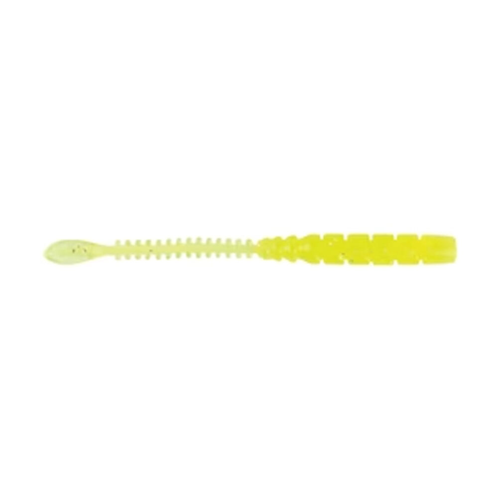 Mustad Aji Beaver Tail Silikon Kurt 005 - CLEAR CHARTREUSE - 64MM - 12Lİ