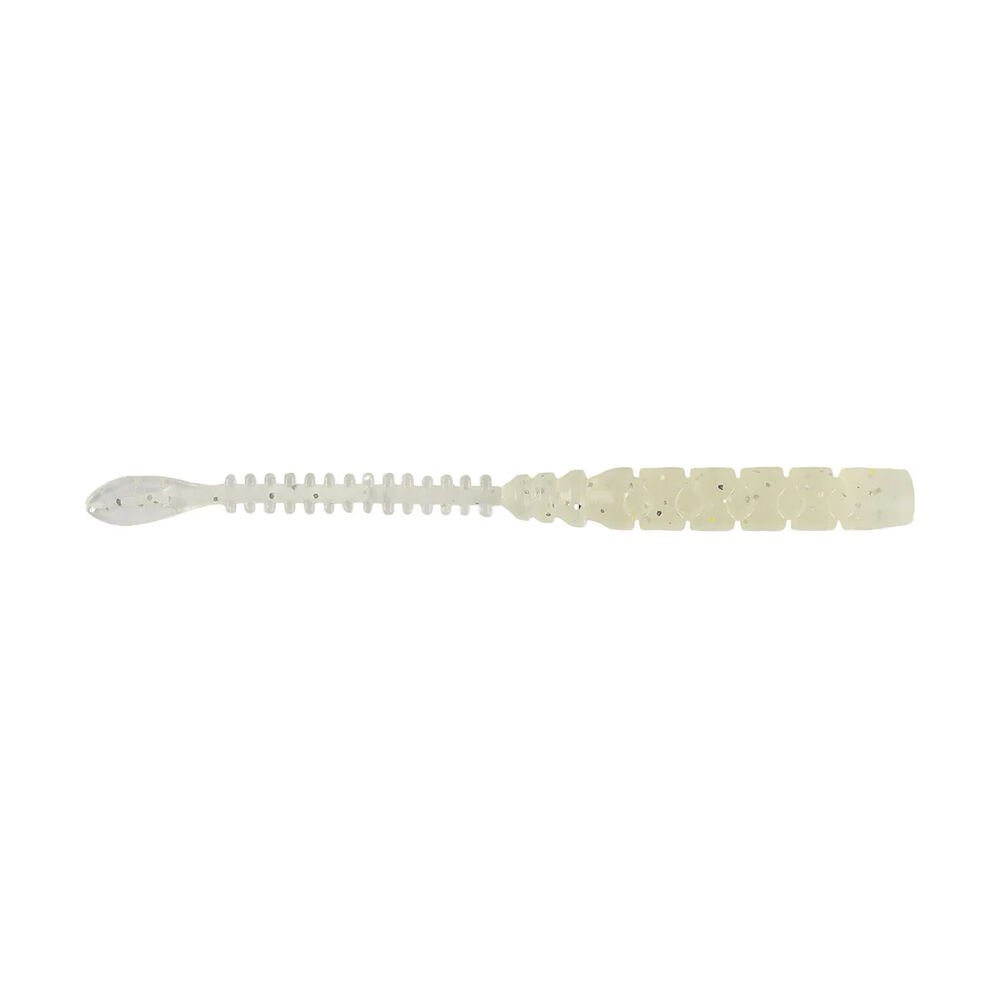 Mustad Aji Beaver Tail Silikon Kurt 007 - WHITE LUMINOUS - 64MM - 12Lİ