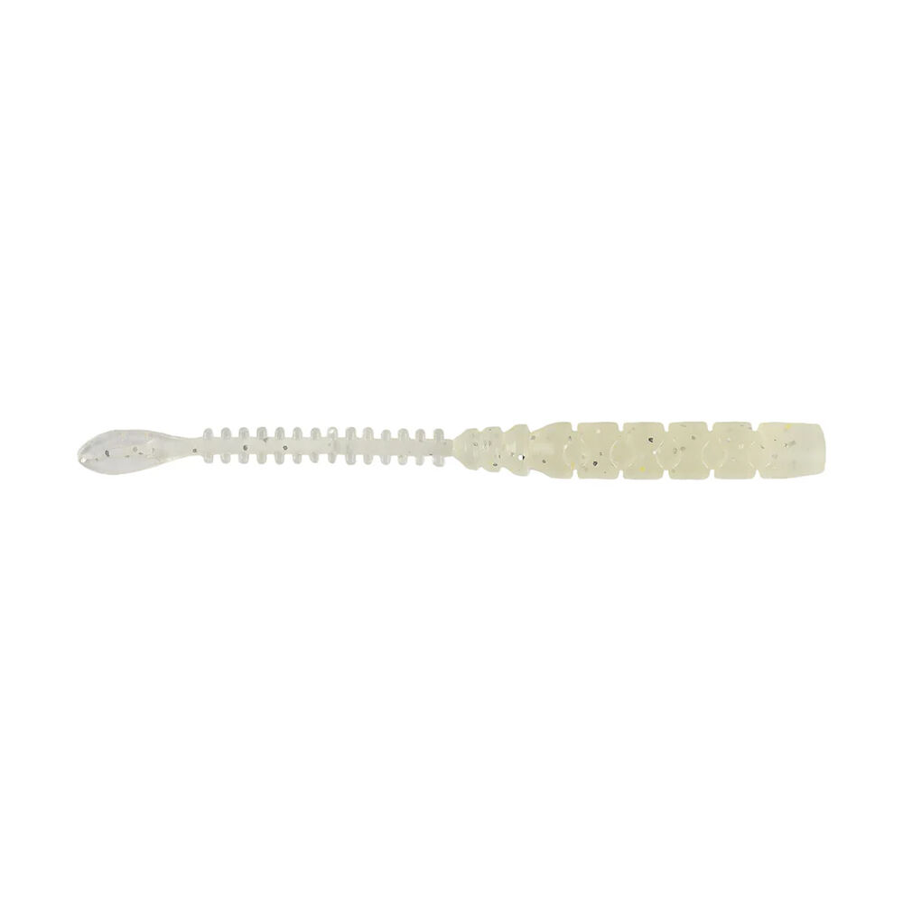 Mustad Aji Beaver Tail Silikon Kurt 007 - WHITE LUMINOUS - 64MM - 12Lİ