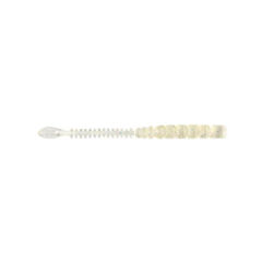 Mustad Aji Beaver Tail Silikon Kurt 001 - CLEAR RBOW GLITTER - 64MM - 12Lİ