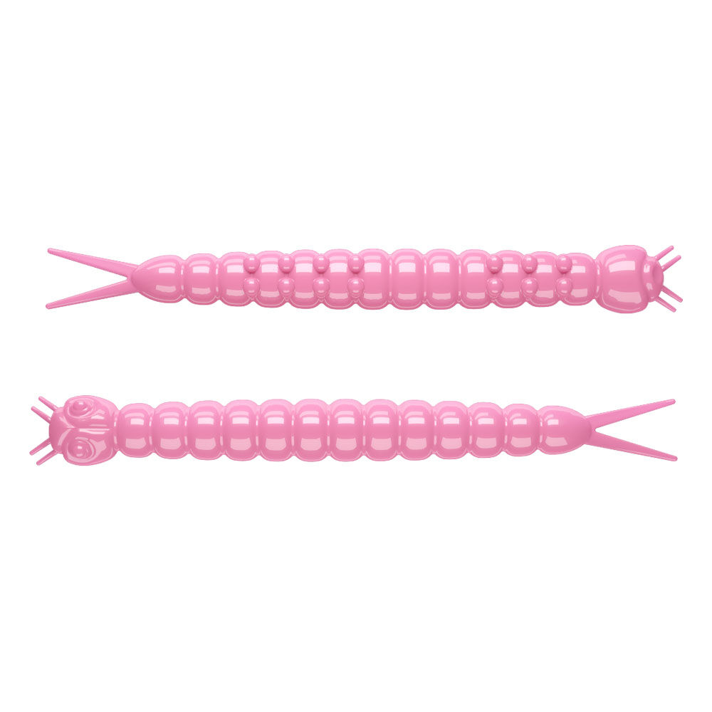 Libra Lures Slight Worm Cheese Suni Yem 017 - BUBBLE GUM - 38MM