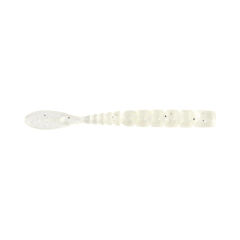 Mustad Aji Fish Tail Silikon Kurt 007 - WHITE LUMINOUS - 5CM - 12Lİ