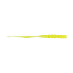 Mustad Aji Straight Tail Silikon Kurt 005 - CLEAR CHARTREUSE - 76MM - 12Lİ
