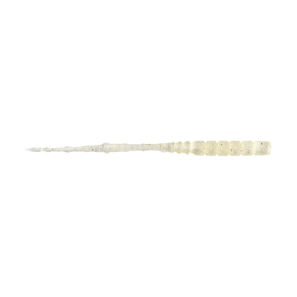 Mustad Aji Straight Tail Silikon Kurt 009 - LUMINOUS SLVR GLIT - 76MM - 12Lİ