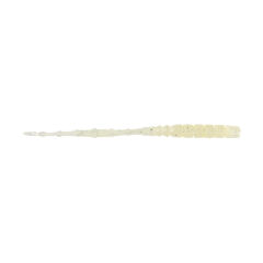 Mustad Aji Straight Tail Silikon Kurt 007 - WHITE LUMINOUS - 76MM - 12Lİ