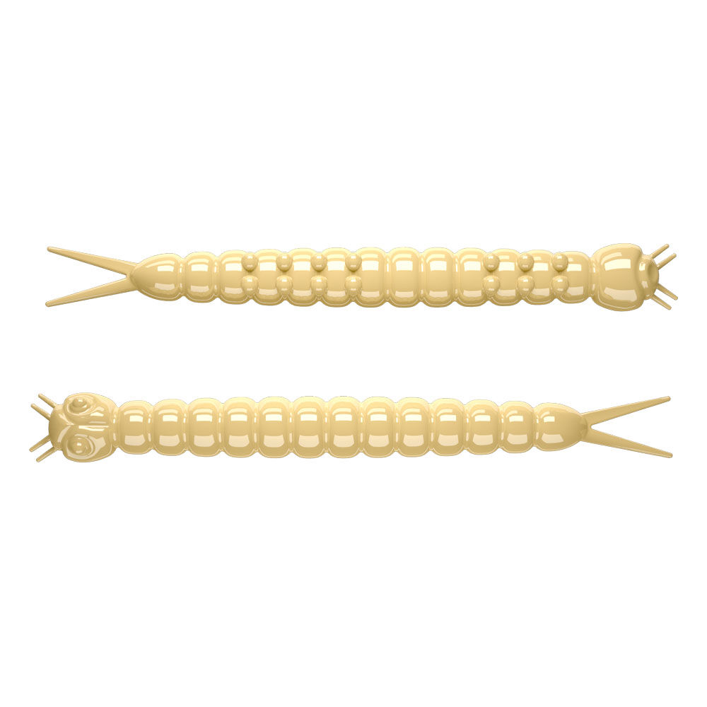 Libra Lures Slight Worm Garlic Suni Yem 005 - CHEESE - 38MM