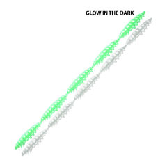 Libra Lures Larva Multi Garlic Suni Yem 000 - GLOW UV GREEN - 25MM