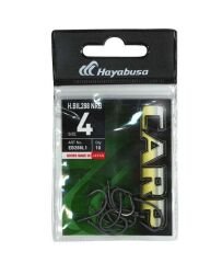 Hayabusa HBIL 288 Sazan İğnesi Dövme Teflon Black 10lu Paket