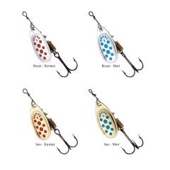 Mepps Comet Olta Kaşığı BEYAZ-MAVİ - NO:1