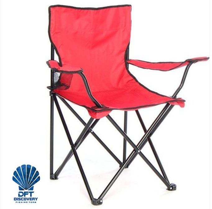 Discovery Kamp Sandalyesi Rejisör Kırmızı