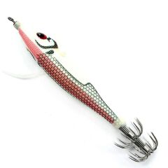 Captain 3030 Kalamar Zokası 8cm Rocket Bilyeli Squid 10gr