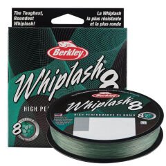 Berkley Whiplash 8 Braid İp Misina MOSS GREEN - 0.10MM - 300MT - 14.8KG