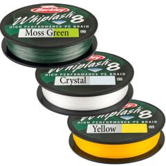 Berkley Whiplash 8 Braid İp Misina MOSS GREEN - 0.10MM - 300MT - 14.8KG
