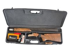Perazzi HighTech HT PT 12/75 Yivsiz Atış Tüfeği Nikel Kırmızı