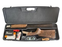 Perazzi HighTech HT PT 12/75 Yivsiz Atış Tüfeği Nikel Turkish Flag