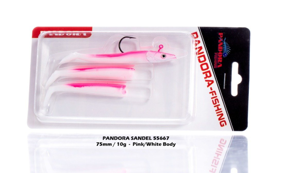 Pandora Sandel 7,5cm 10G Pink/White