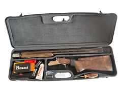 Perazzi HighTech HT PT 12/75 Yivsiz Atış Tüfeği Nikel/Orange