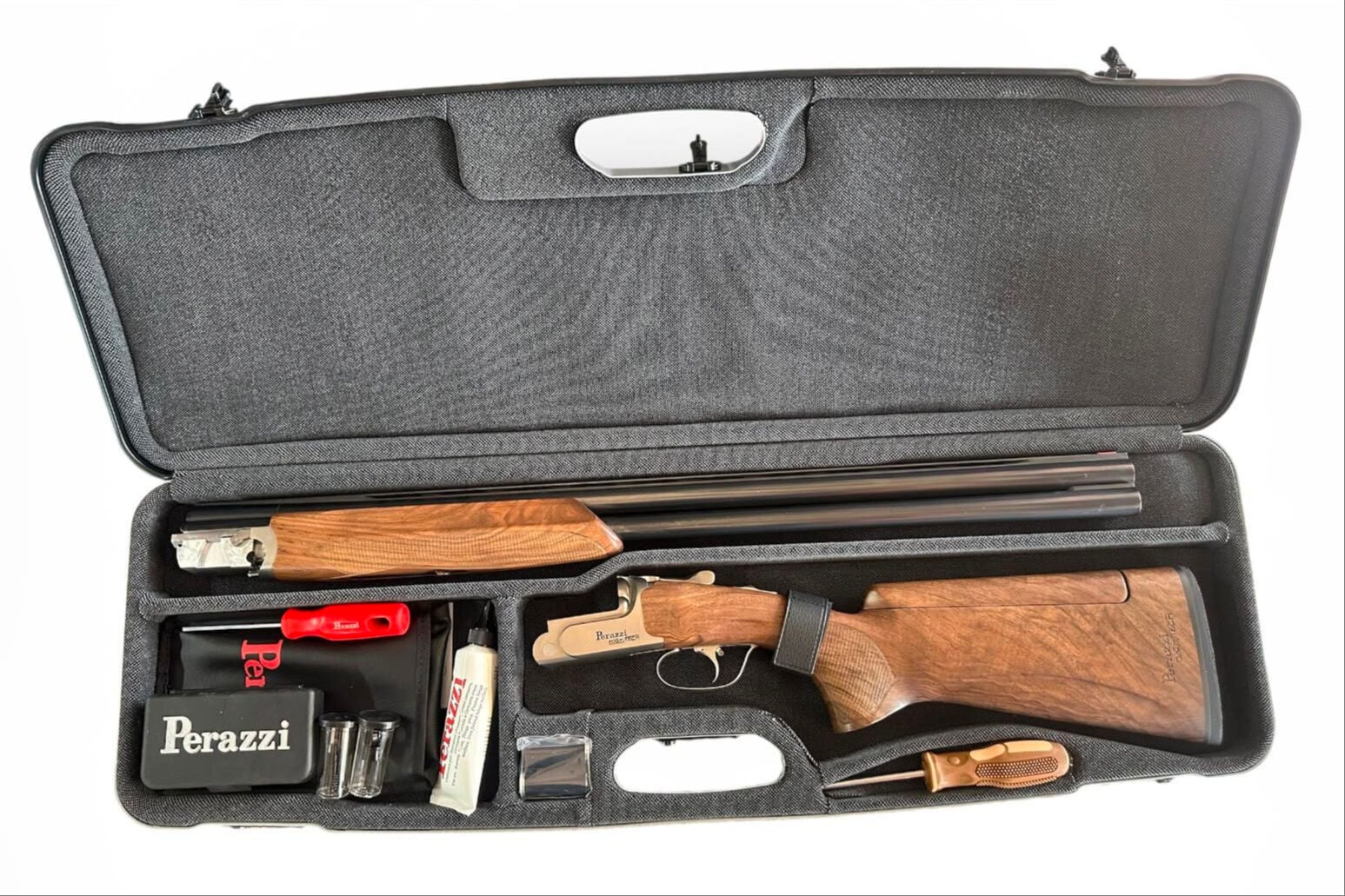 Perazzi HighTech HT Skeet 12/73 Yivsiz Atış Tüfeği Nikel