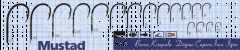 Mustad Olta İğnesi 530 50li