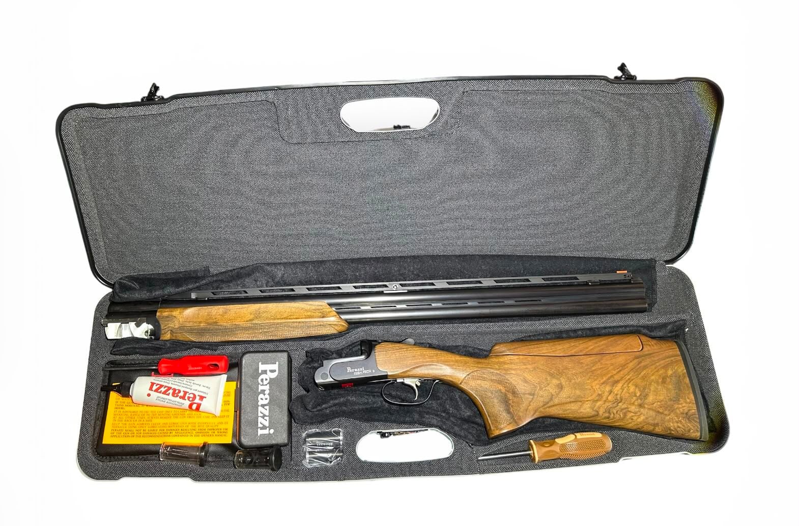 Perazzi HighTech HT3 PT 12/75 Yivsiz Atış Tüfeği Black